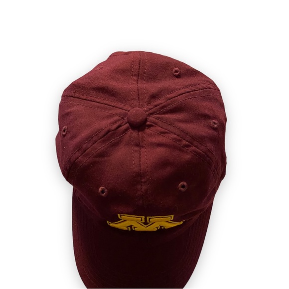 Top Of The World Maroon Minnesota Golden Grophers Logo Staple Adjustable Hat - Picture 4 of 10